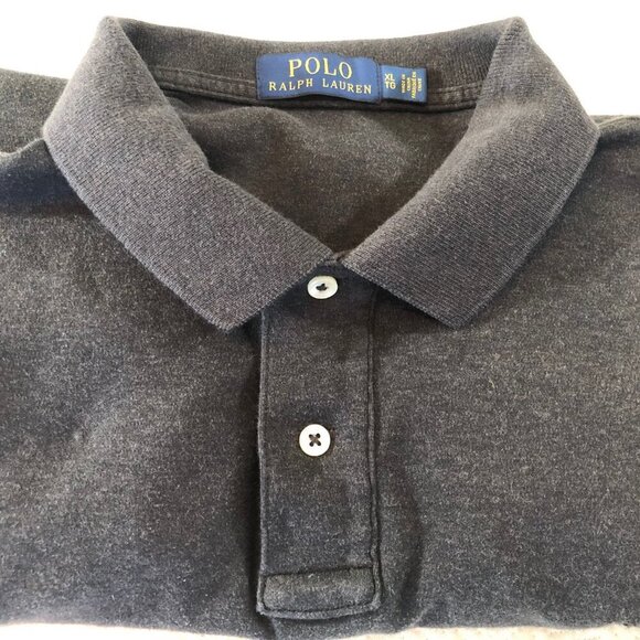 Polo Ralph Lauren Other - Polo Ralph Lauren Small Pony Mens Size XLarge Drk Grey Short Sleeve Polo